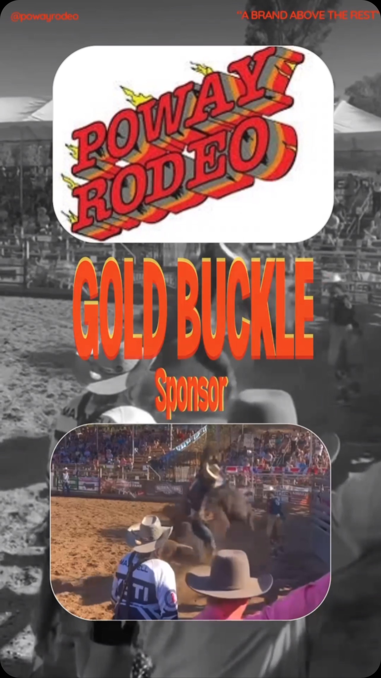 𝐒𝐩𝐨𝐧𝐬𝐨𝐫 𝐒𝐡𝐨𝐮𝐭𝐨𝐮𝐭: Thank you Poway Rodeo for coming on again as a Gold ...