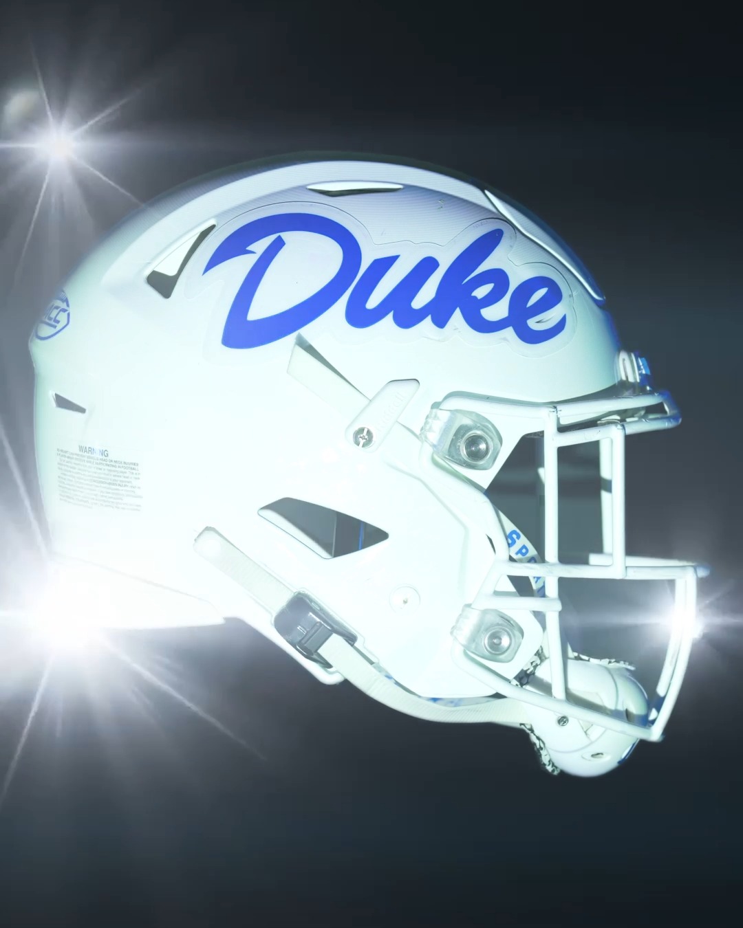 duke football scxript helmet Blue Devils Game Used / Team Issued Schutt F7 Medium The Duke Blue Devils Riddell Speed Authentic Helmet is made for the true Blue Devils fan Duke Blue Devils White Mini