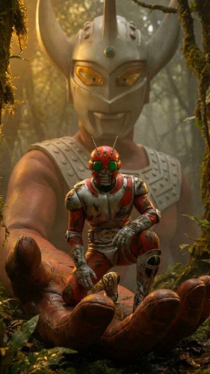 SkyRider] Ultraman Taro sounds so badass here. I love Ultraman X