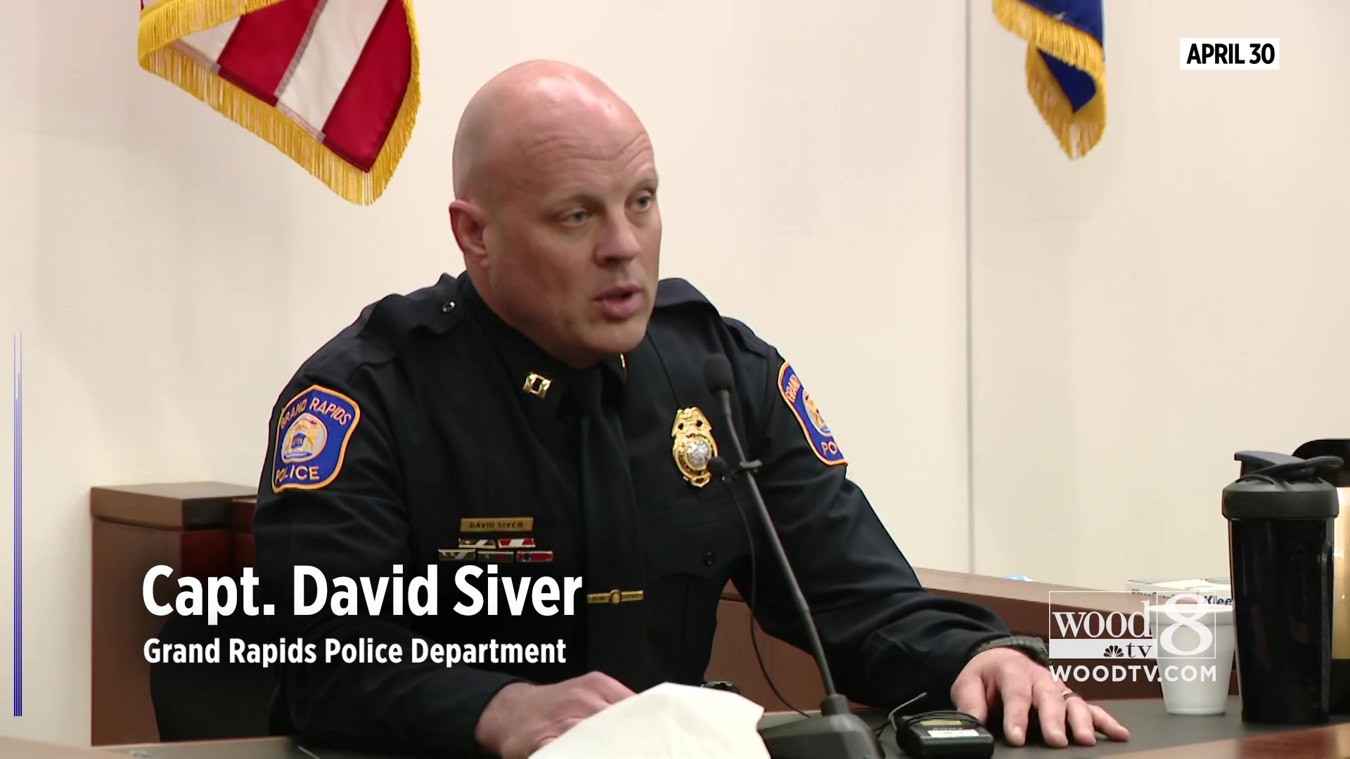 GRPD Capt. David Siver testifies in Christopher Schurr's trial as an ...