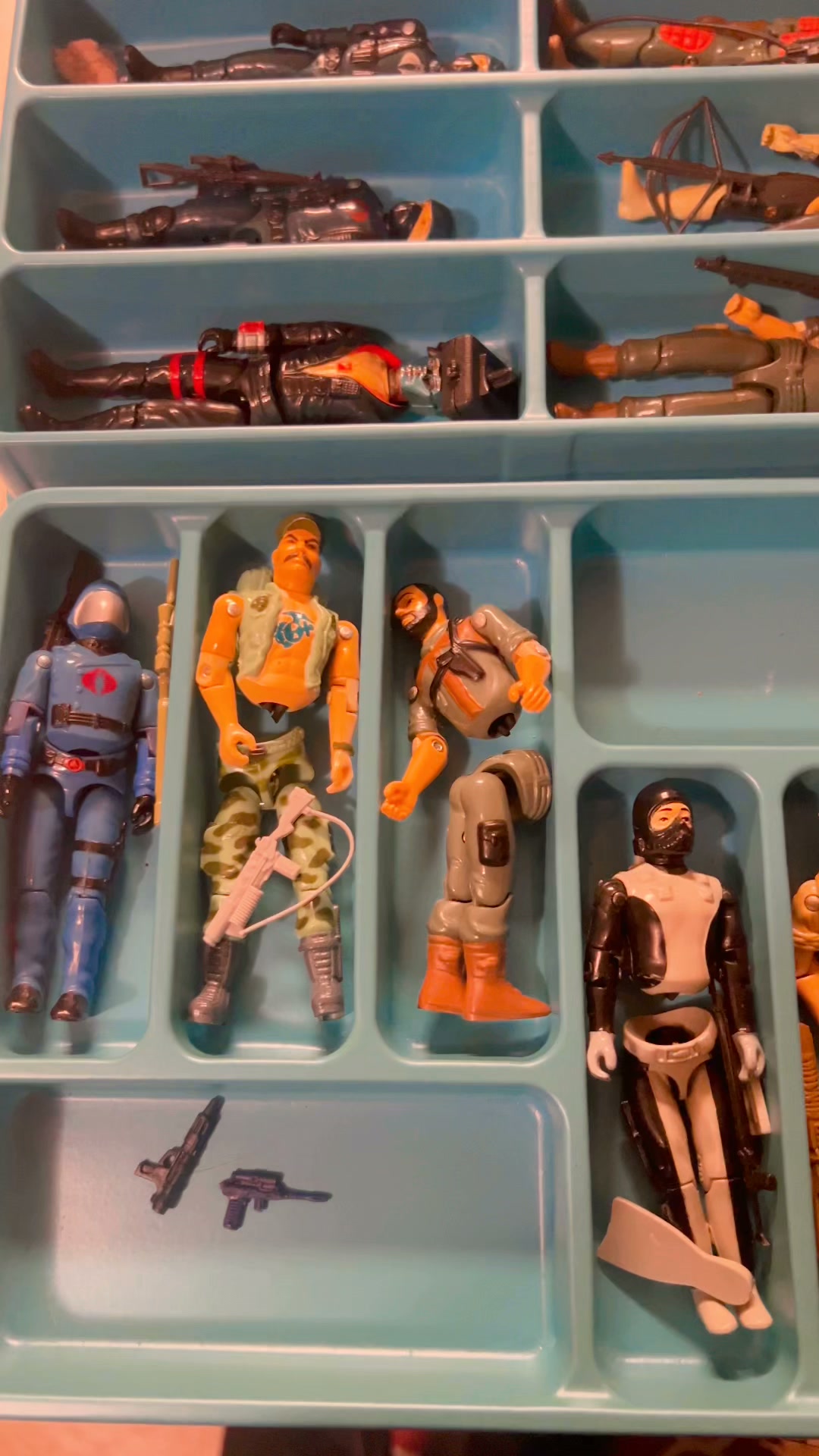 1973-74 Hasbro G.I. Joe Adventure Team playsets complete in the