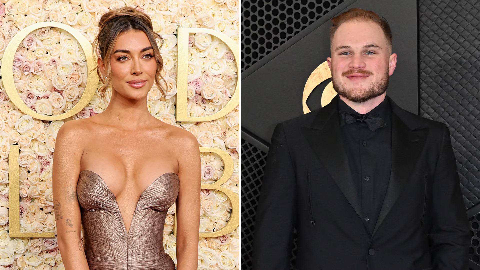 zach bryan golden globes dress Brianna “Chickenfry” LaPaglia makes her return to the 2025 red carpet after previously sharing that her ex country singer 