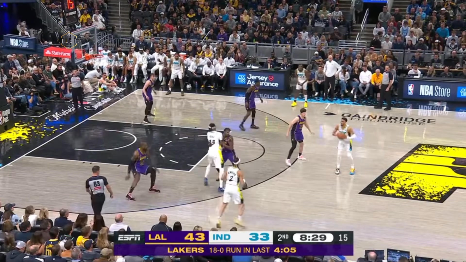 LeBron James BuzzerBeater!!!🤯😱 | LAKERS vs PACERS | Insane Ending🤯 #NBA ...