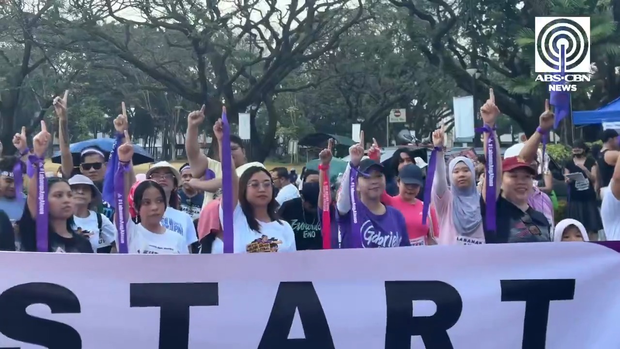 Nagtipon ang Gabriela Alliance of Filipino Women at iba't ibang grupo ...