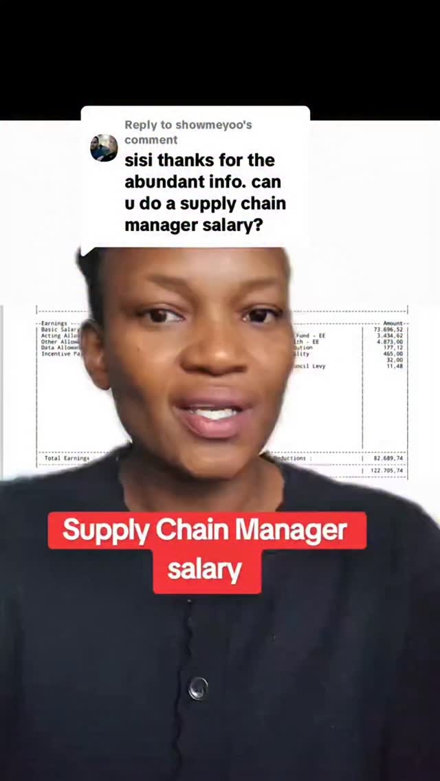 Supply Chain Management degree salaries #salarytransparency # ...