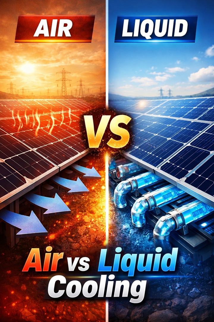 Air Cooling vs Liquid Cooling in Large Solar Systems | Pros & Cons ...