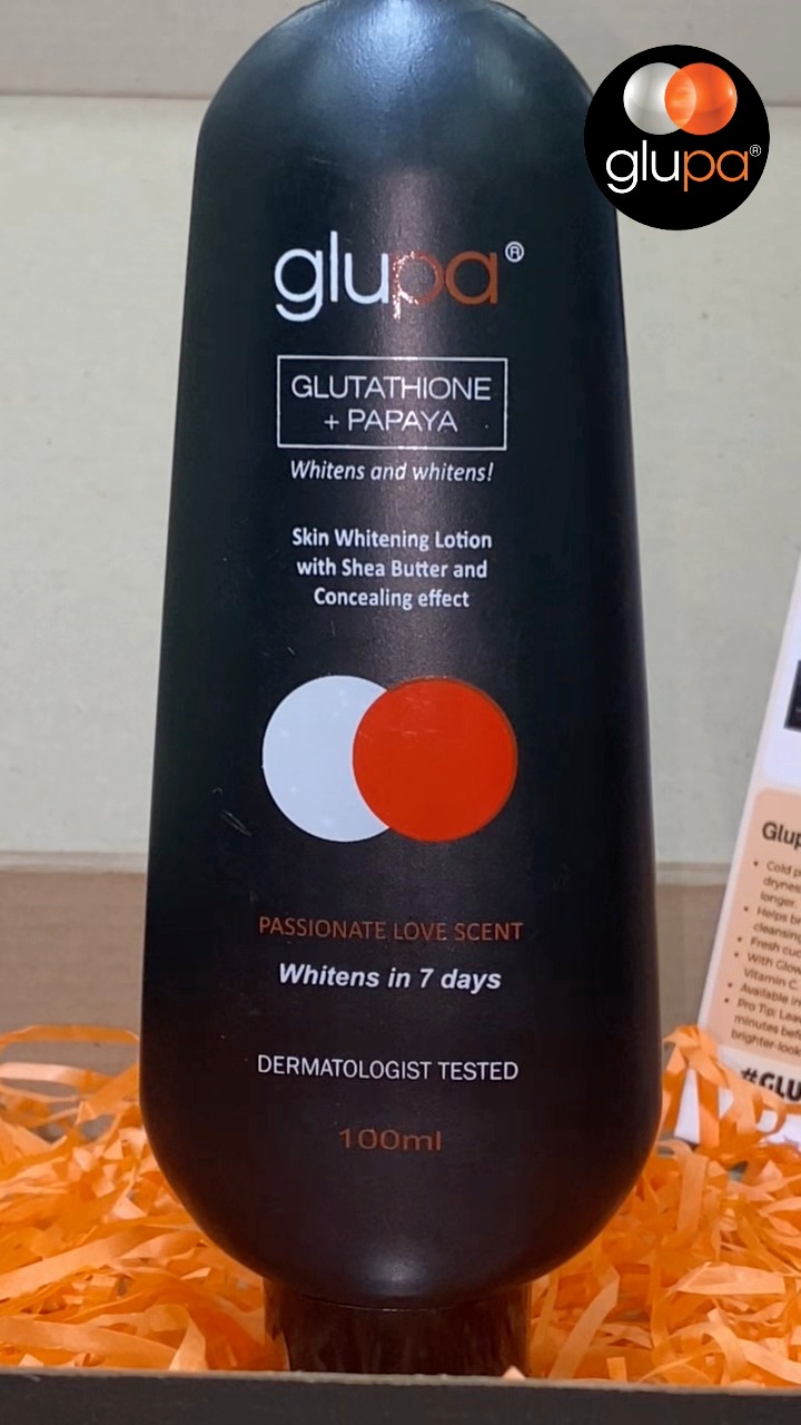 ✨ Dull skin? , Try Glupa Lotion! Moisturize, nourish, and reveal softer, smoother, and brighter-looking skin with every use. Glow with confidence every day! 🧡, 🛍️ Shop Glupa Lotion today!, #GLUPA 