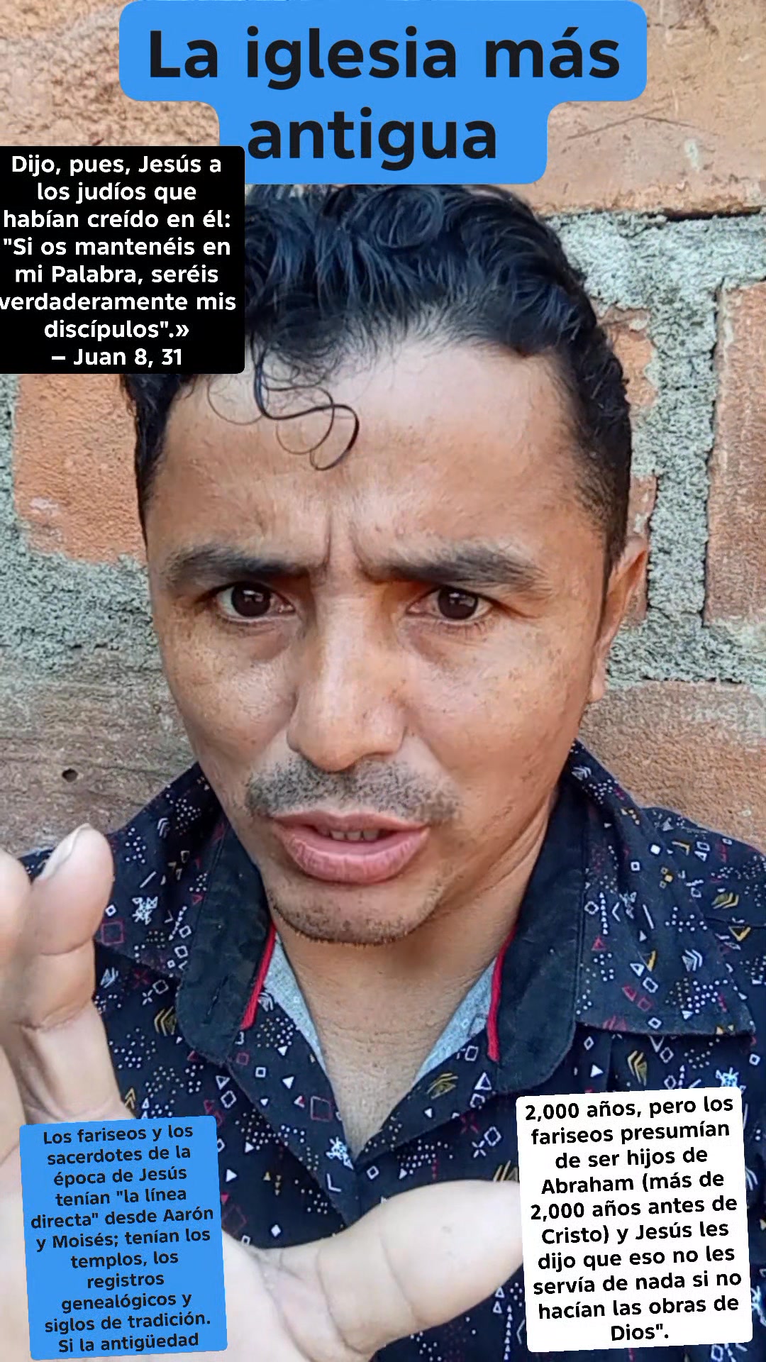 Dijo, pues, Jesús a los judíos que habían creído en él: 