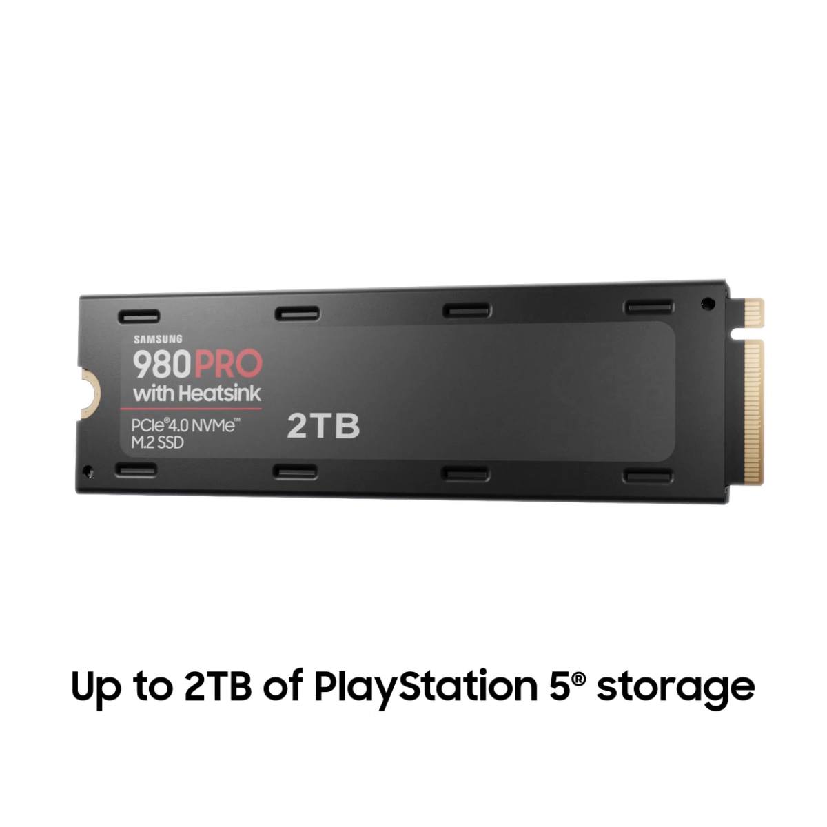 Upgrade your PlayStation®5 storage by up to 2TB. That