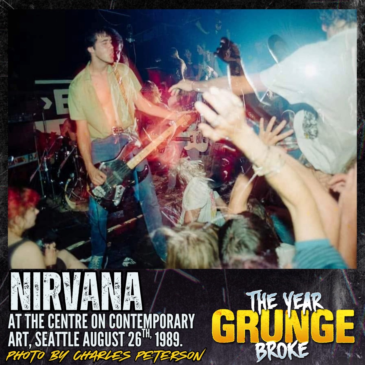 Charles Peterson's Nirvana | Sub Pop Records