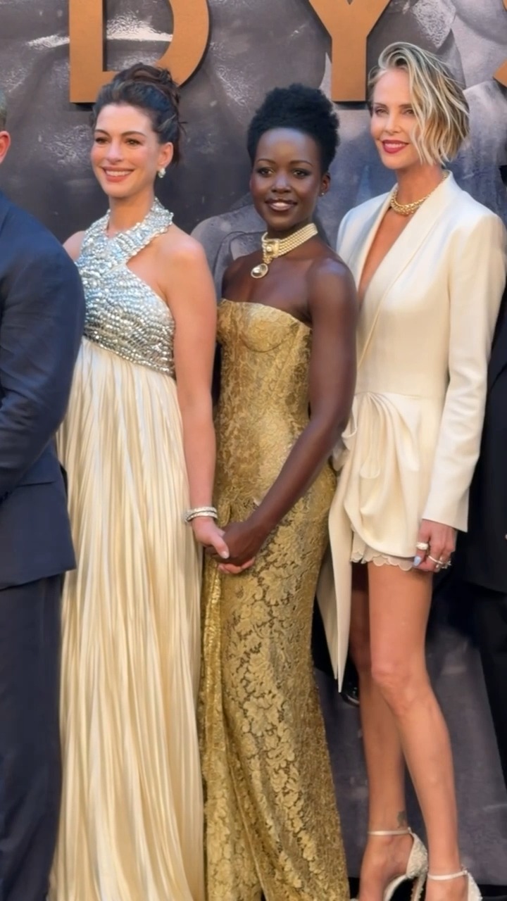 elliot page gold dress cannes Travis! Elliot! Anne! Lupita! The cast of 