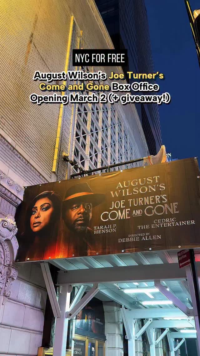 August Wilson’s Joe Turner’s Come and Gone Box Office Opening March 2 ...