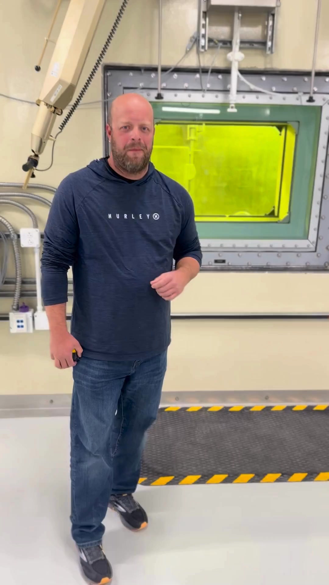 Brandon Miller is the lead researcher at INL's Sample Preparation ...