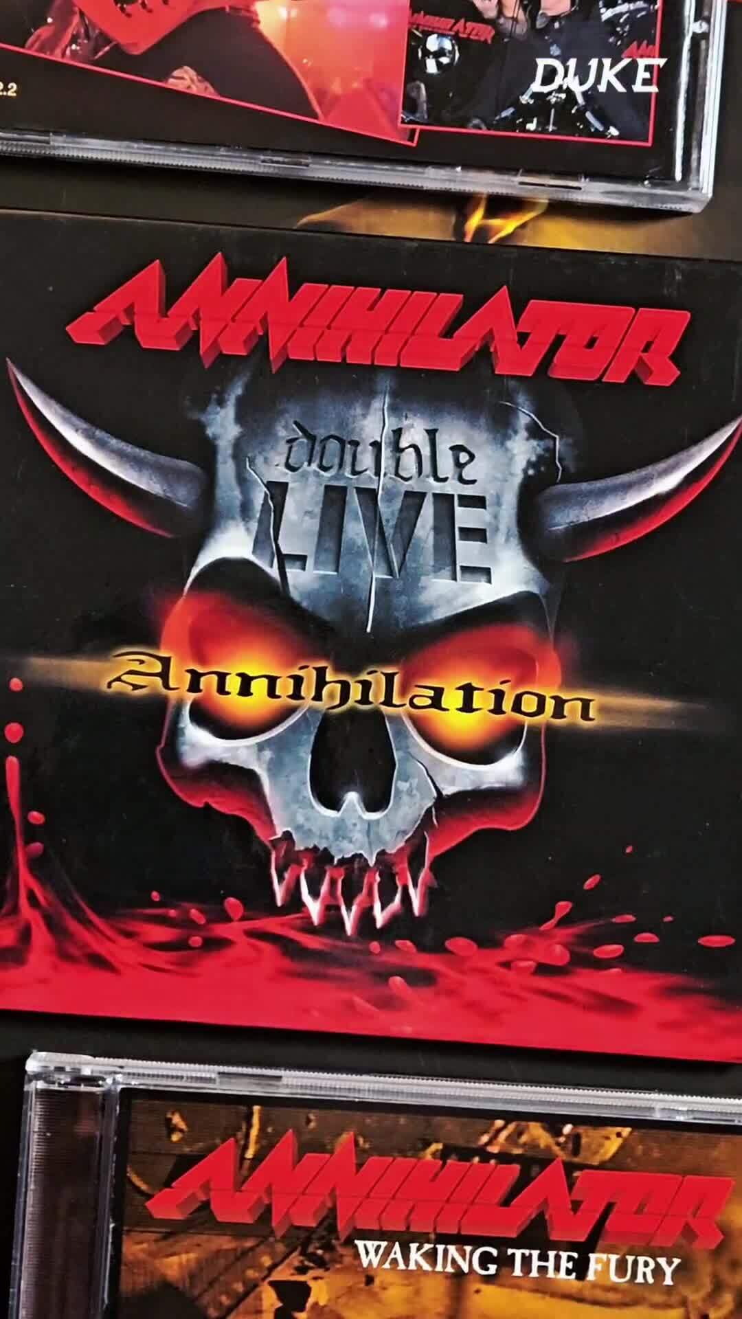 洋楽 Annihilator Double Live Annihilation CD Annihilator - Double Live Annihilation Released on March 25, 2003