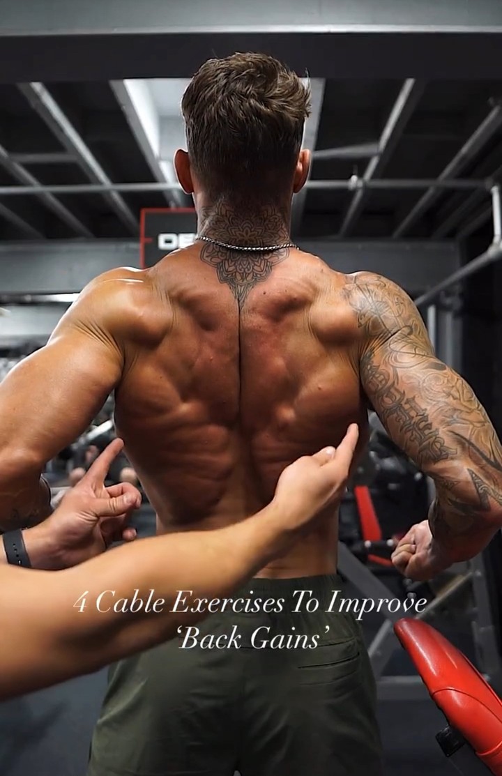 Improve your all round Back Gains with these 4 cable exercises & tips💪 ...