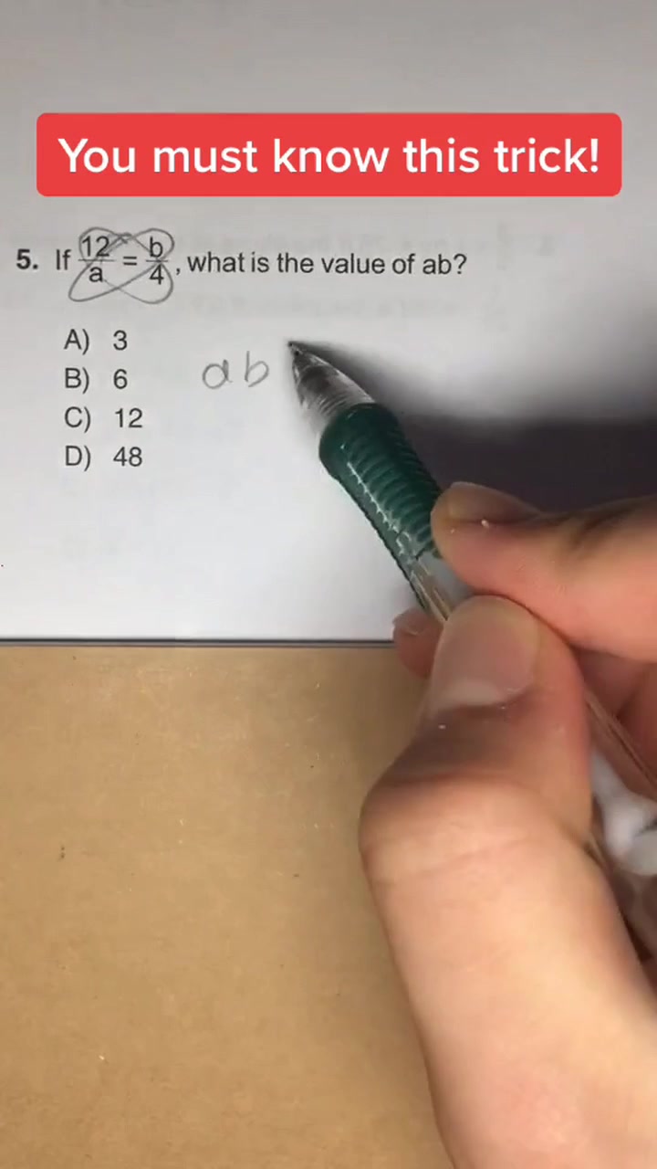 You must know know this math trick! #WIP #math #maths #sat #psat #fyp # ...
