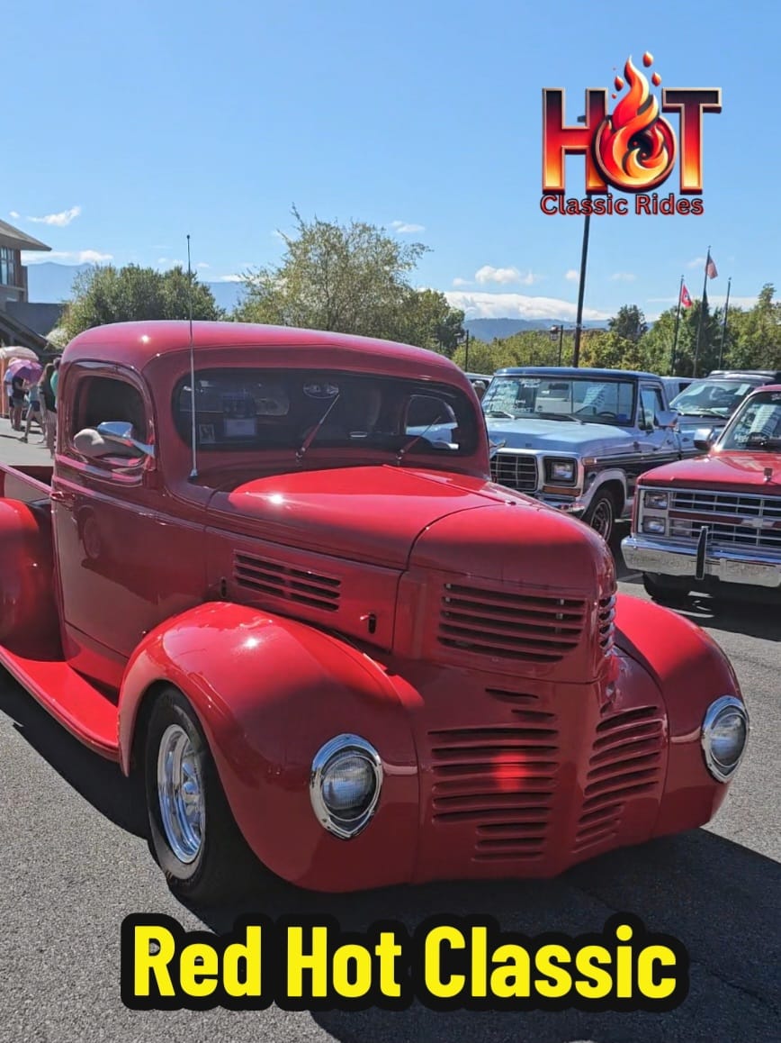 Red Hot Classic Truck Rolling #hotclassicrides #Truck #trucks # ...