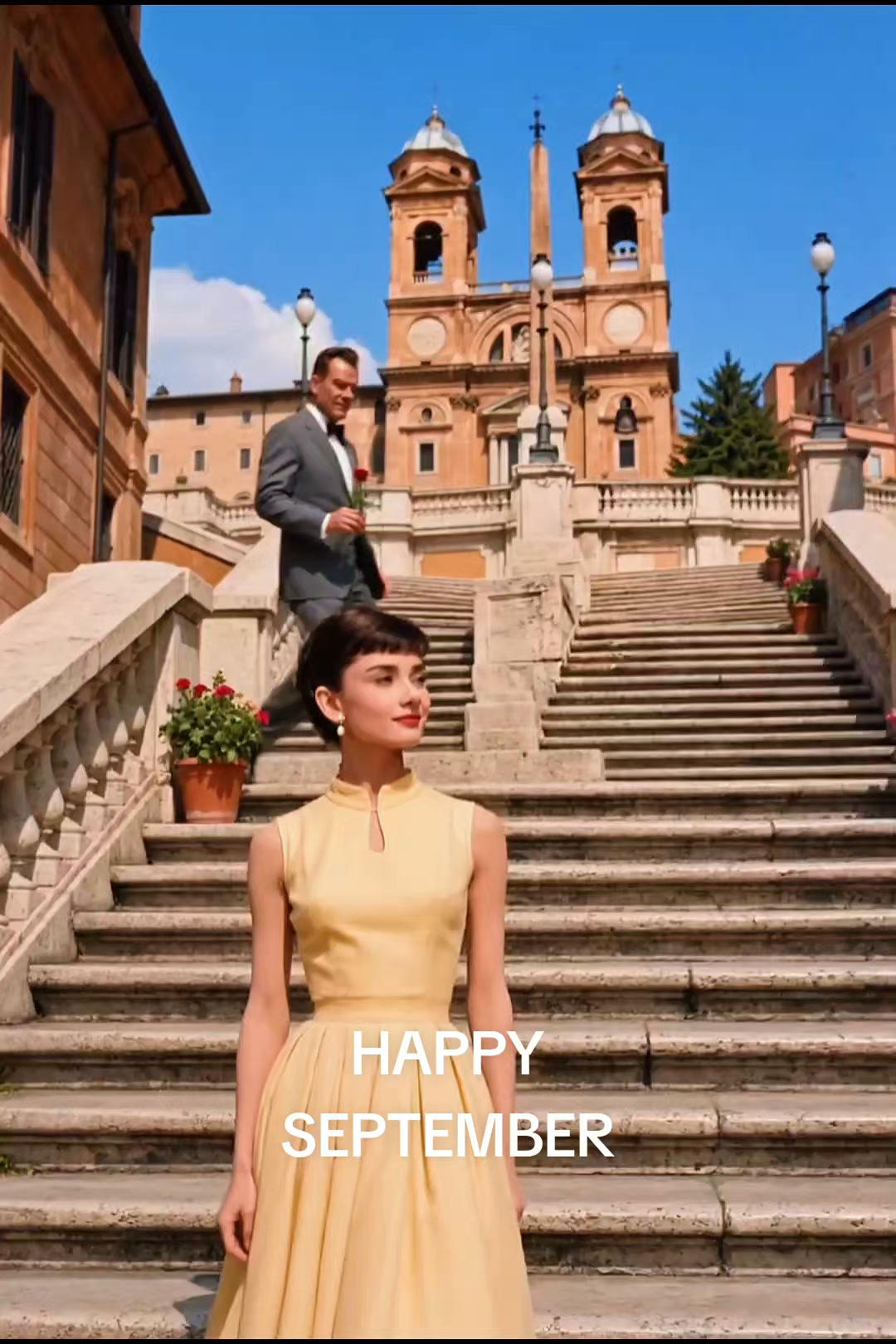 Happy September! Roman Holiday edition #audreyhepburn #romanholiday #SeptemberEarthWindAndFire | Bill Griffin
