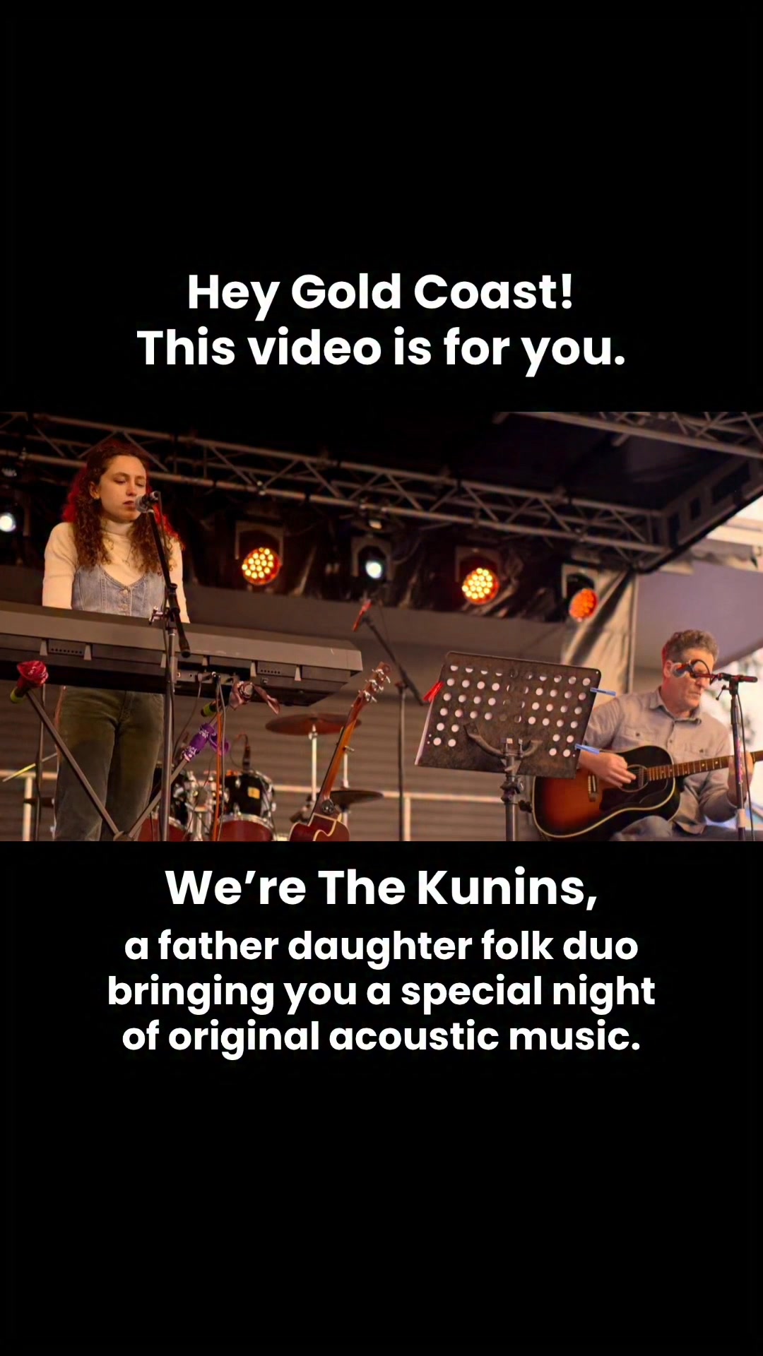 Hey Gold Coast 📣 The Kunins’ Community Hall Tour continues to Tom Atkin ...