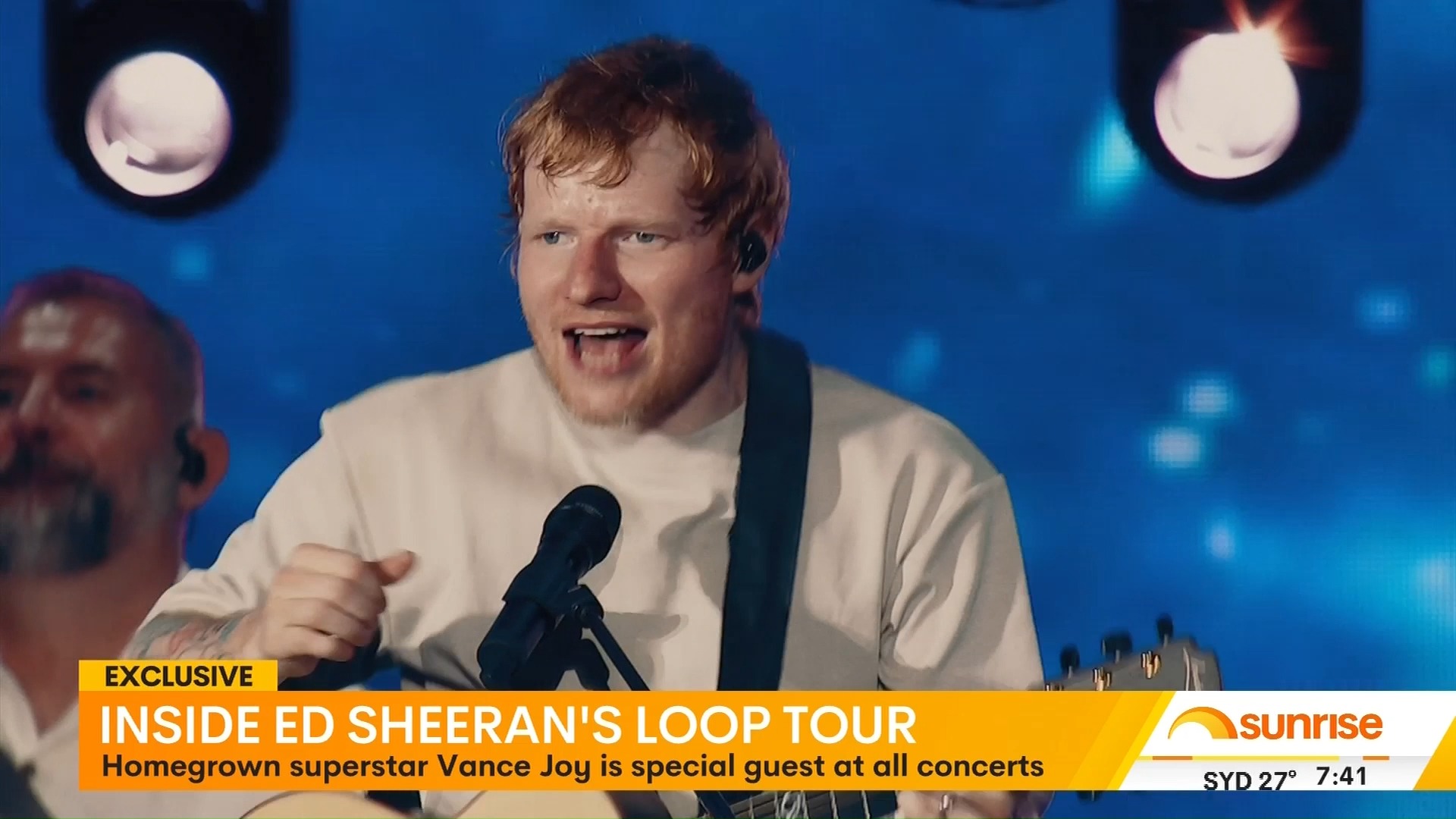 Vance Joy is touring Australia as the special guest for Ed Sheeran's ...