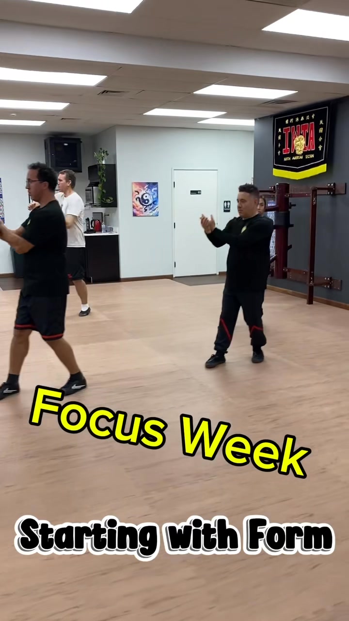 👍It is Focus Week! “...Each point clear...” 🥋Starting with practicing ...
