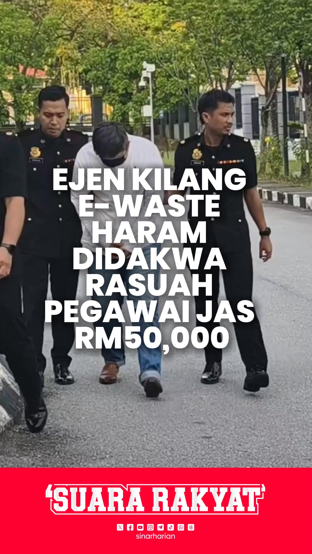 Ejen kilang e-waste haram didakwa rasuah pegawai JAS RM50,000 Ejen ...