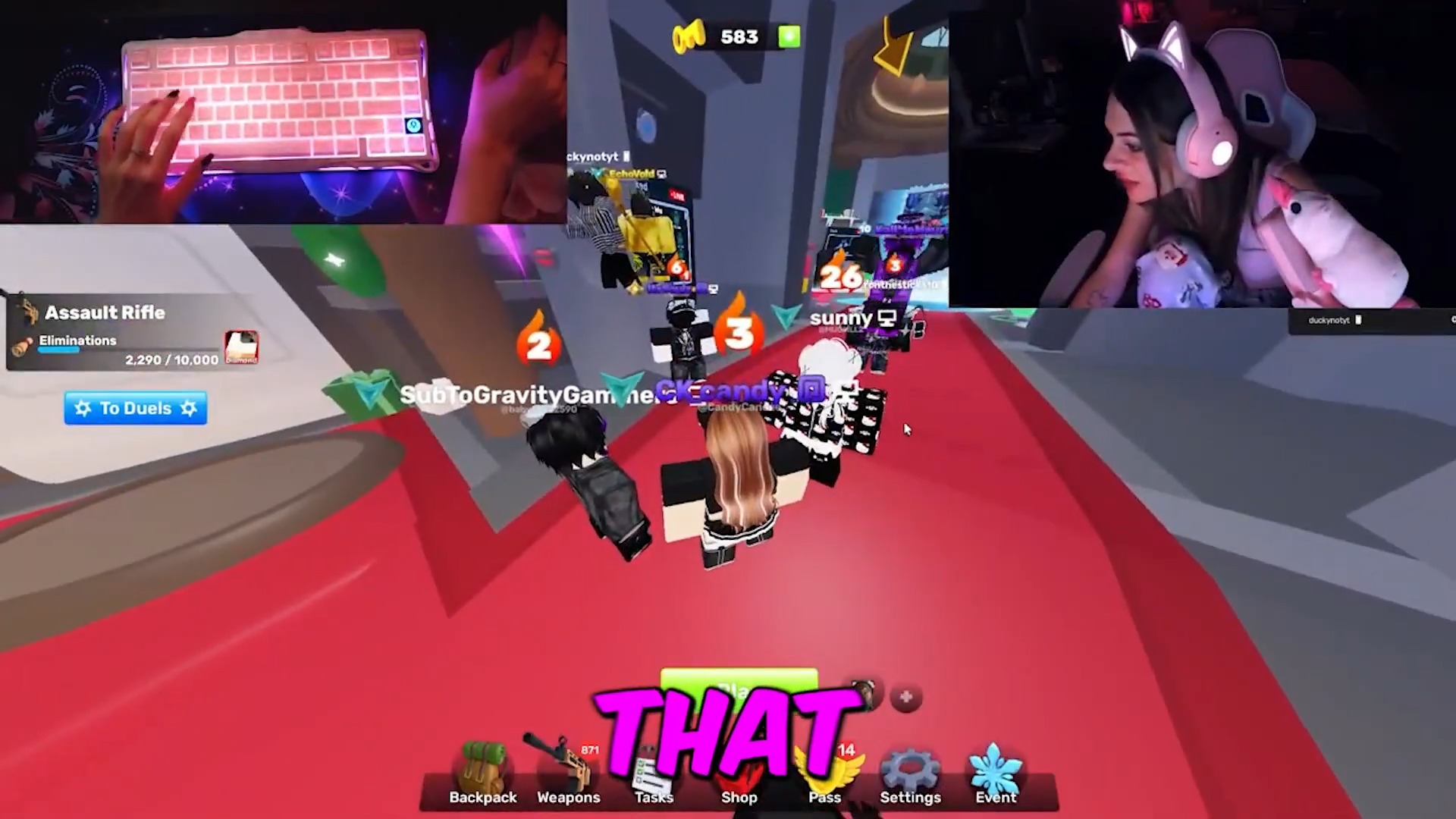 I Snuck into a YOUTUBERS FASHION SHOW in Roblox Rivals! | Real Mini ...