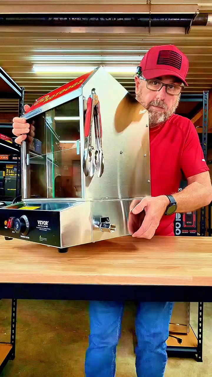 STARFRIT Electric Hot-Dog Steamer | Starfrit