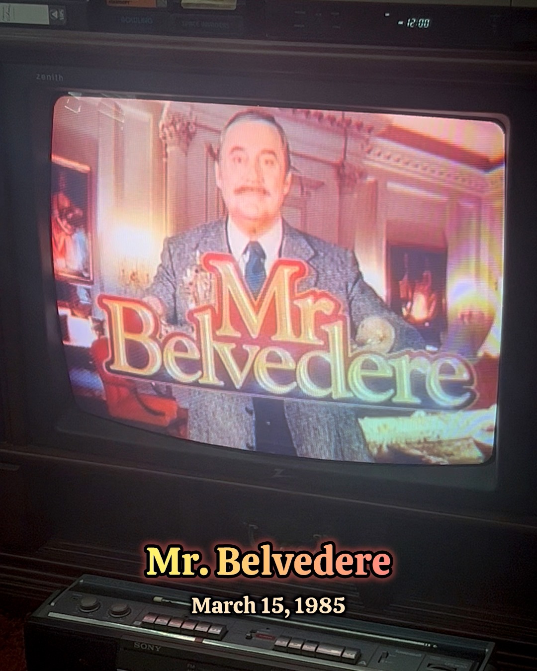 Belvedere Mr: ミスター・ベルヴェデア Mr. Belvedere' premiered on ABC 41 years ago today on March 15