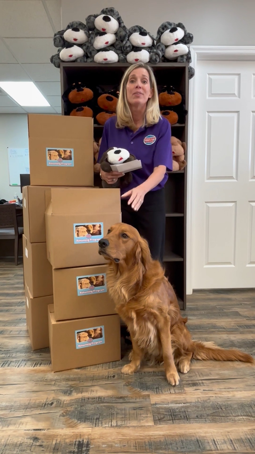 Another round of Snuggle Puppy boxes are heading out the door! 📦🐾 Linda ...