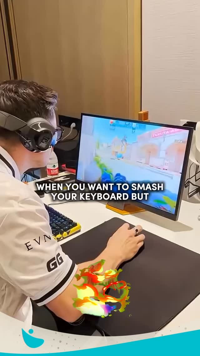When you want to smash your keyboard but #cs2 #cs #cs2moments #cs2clips ...