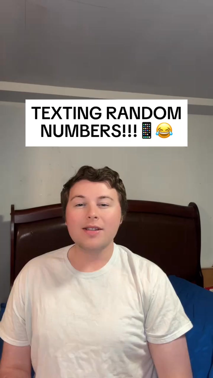 99945.Texting Random Numbers!📱😂 I TIME TRAVELED!!!😱 #comedy #viral # ...