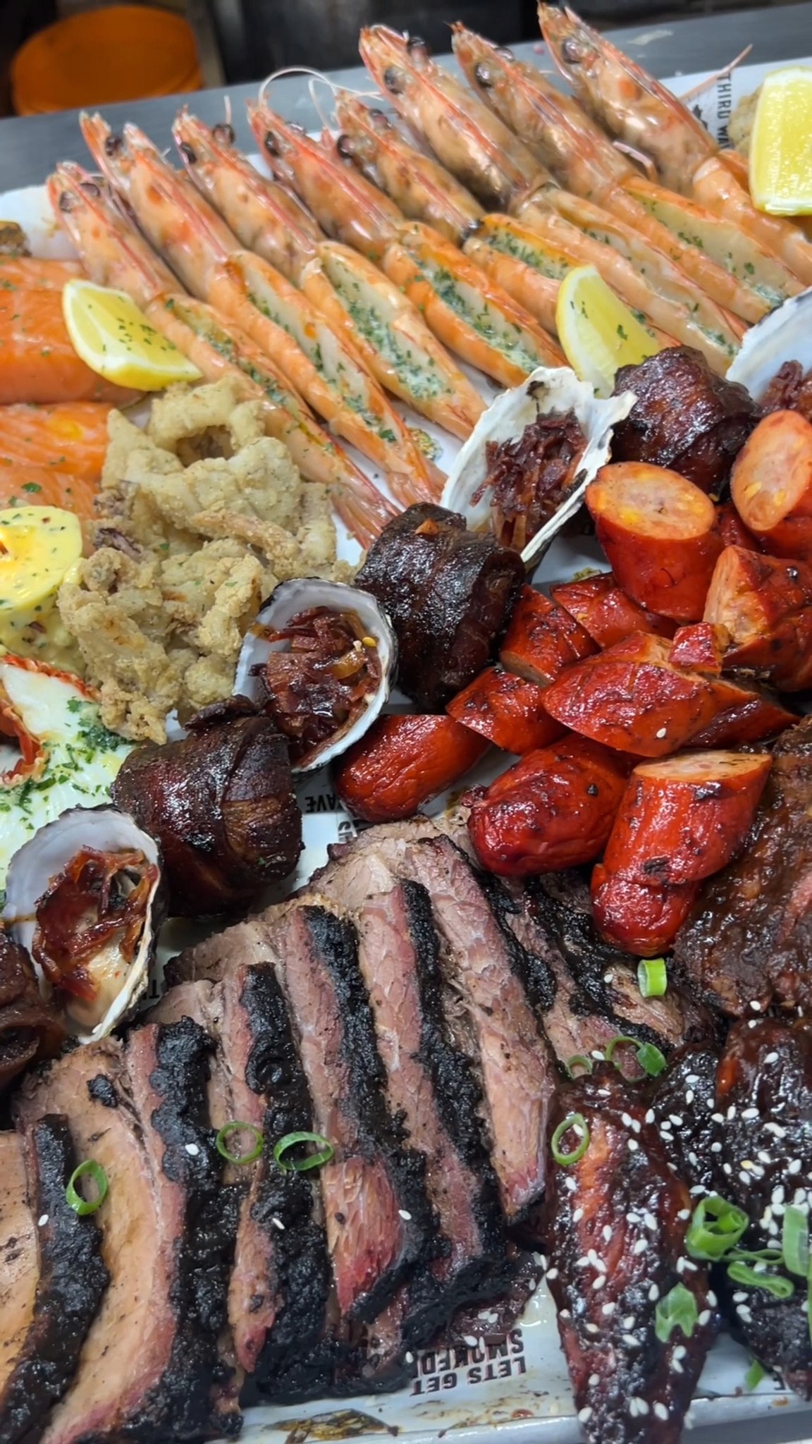 What if your favourite BBQ place did a Surf and Turf Platter... | Third ...
