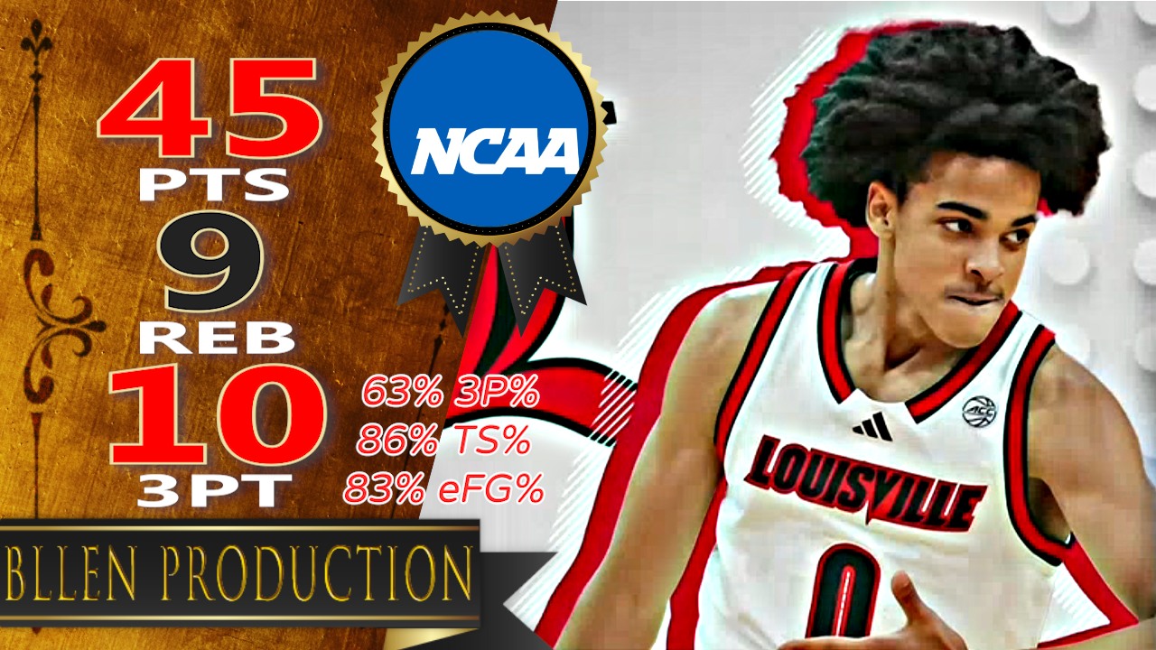 Mikel Brown Jr. 發飆了！ 狂轟生涯新高45分& 10顆三分砲！ 30天內NCAA 