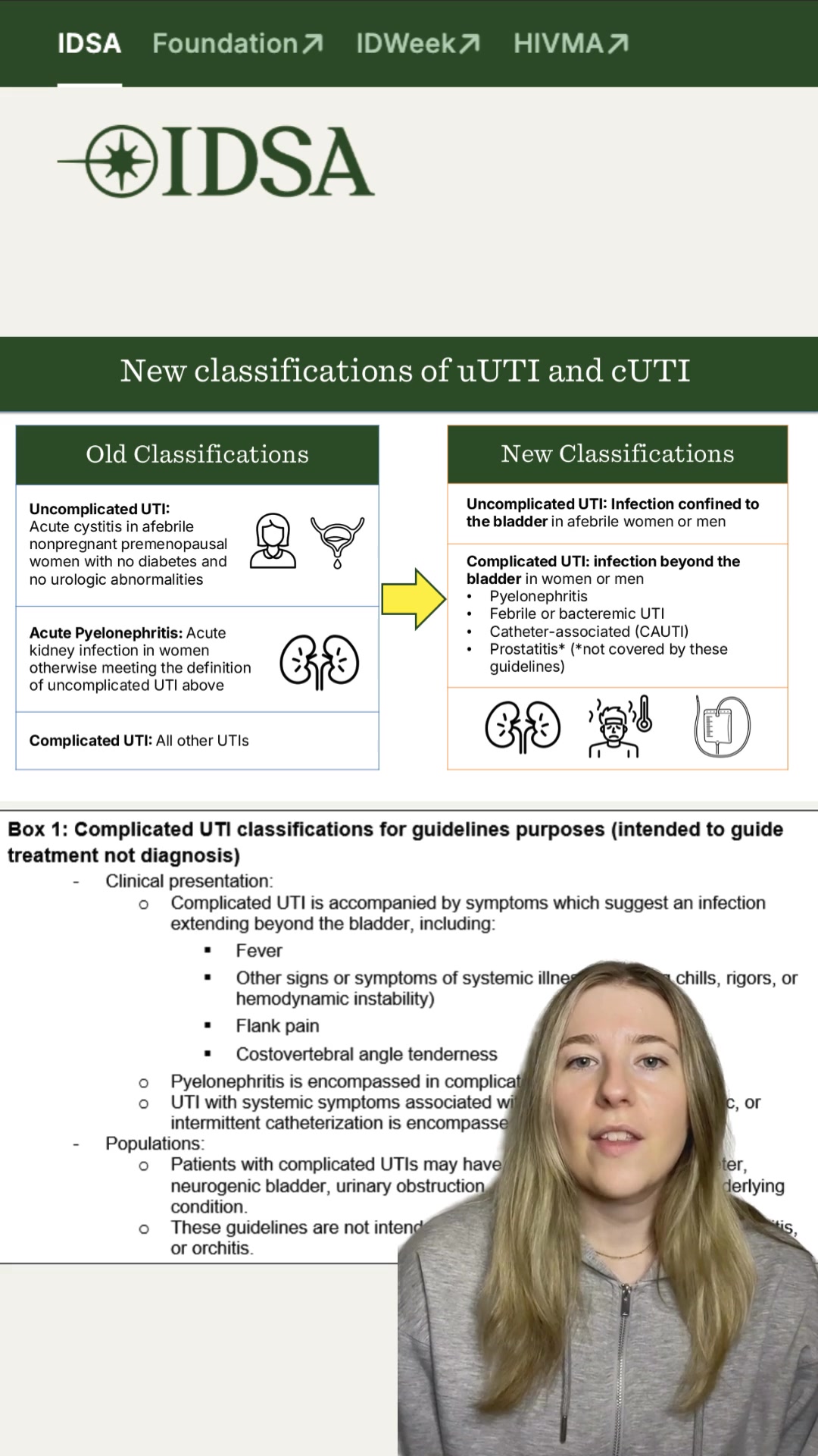 Have you seen the change in UTI guidelines made by the Infectious ...