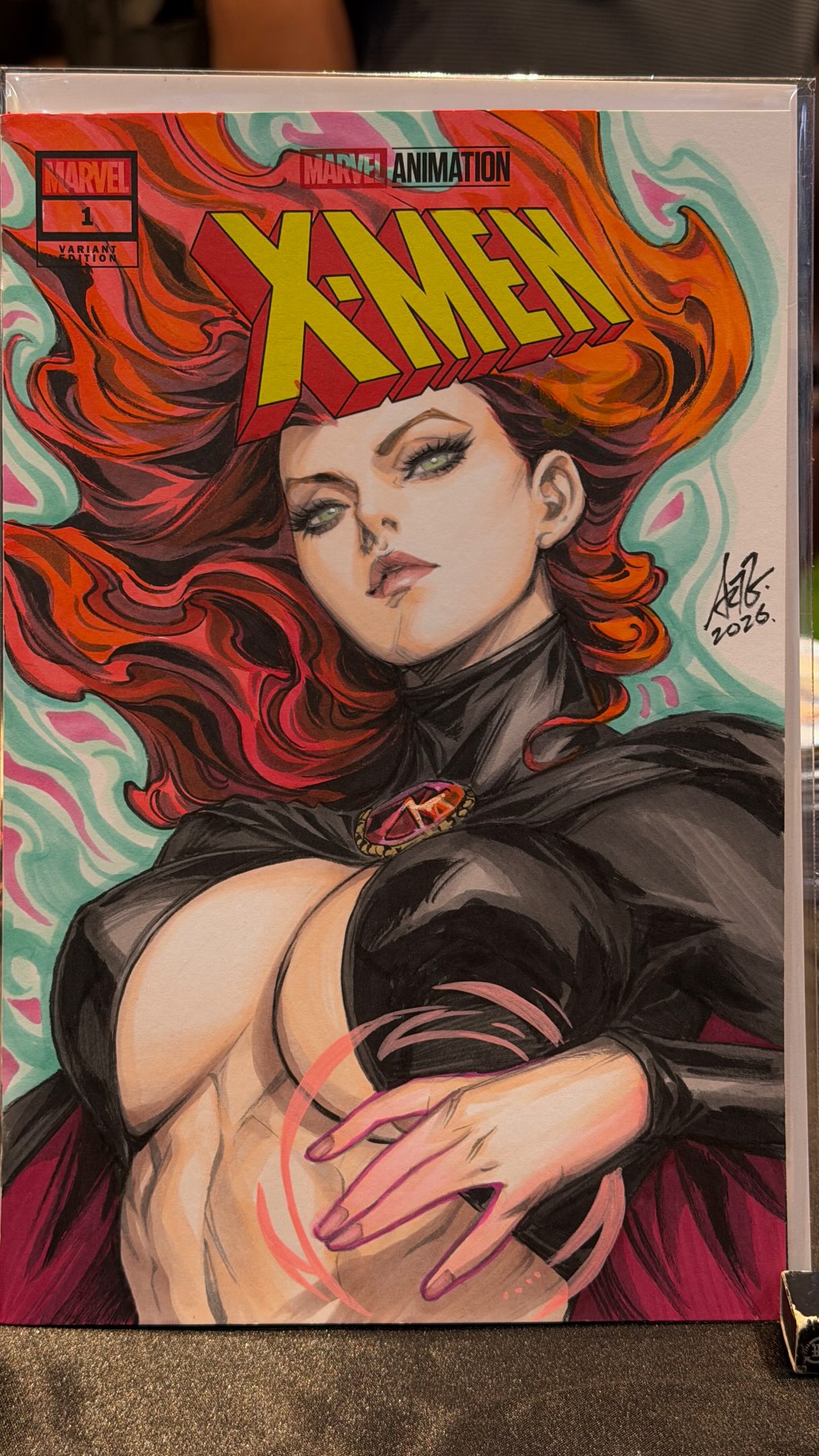 Artgerm - ‪Pre-made sketch for Tokyo Comic Con this weekend‬