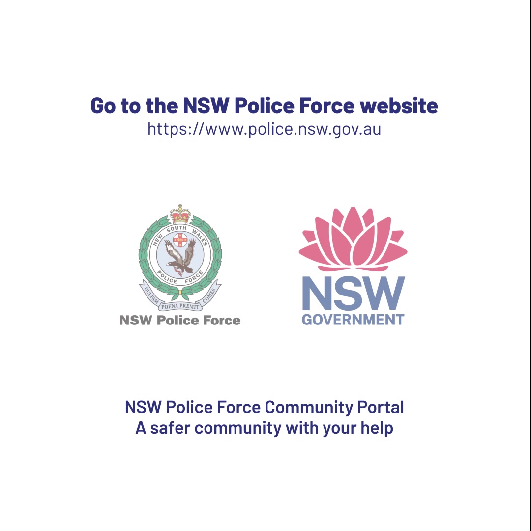 Save time, report online. Our NSW Police Force Community Portal ...