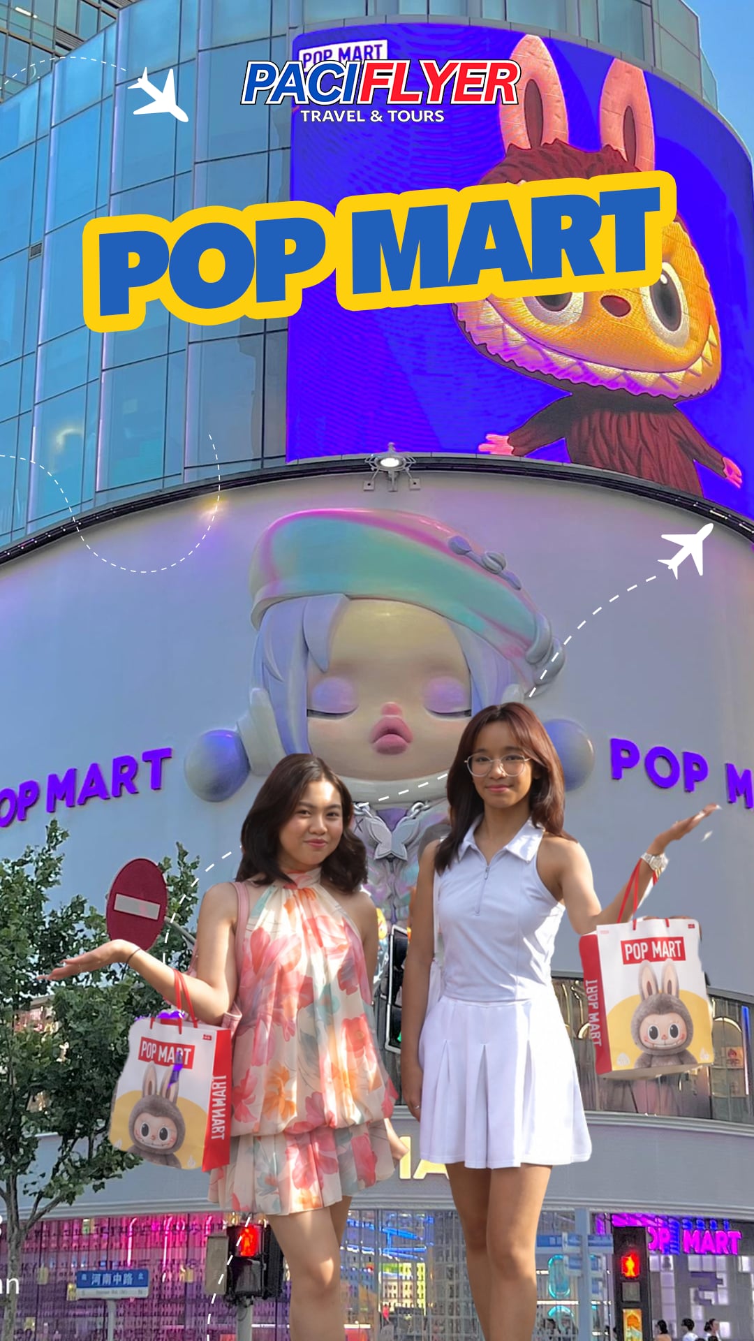 Shanghai shopping trip? Book na sa Paciflyer! Pop Mart, Sanrio, at