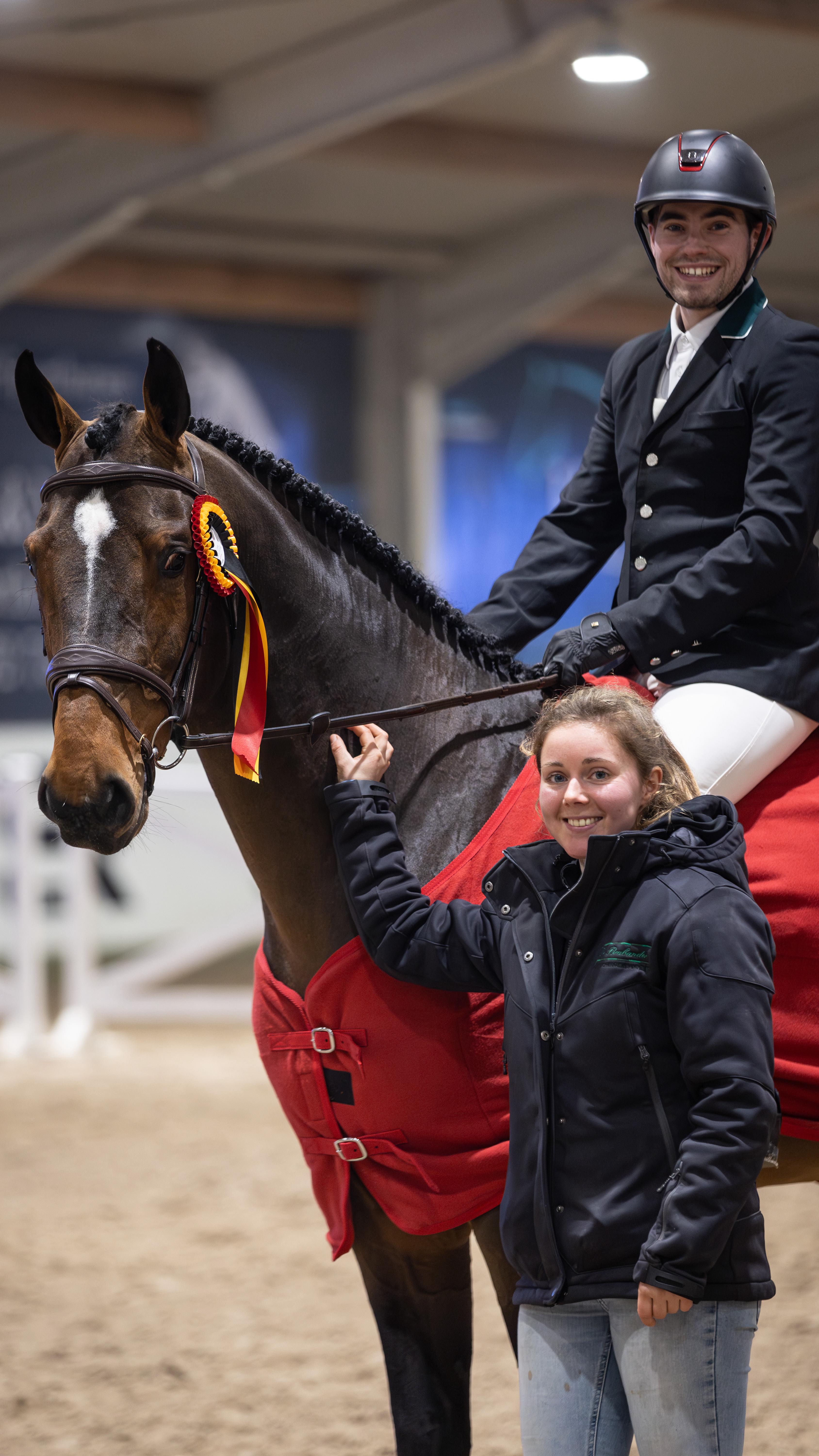 Prince Cute de Muze Z🥈👑 in the Belgian Stallion Competition for