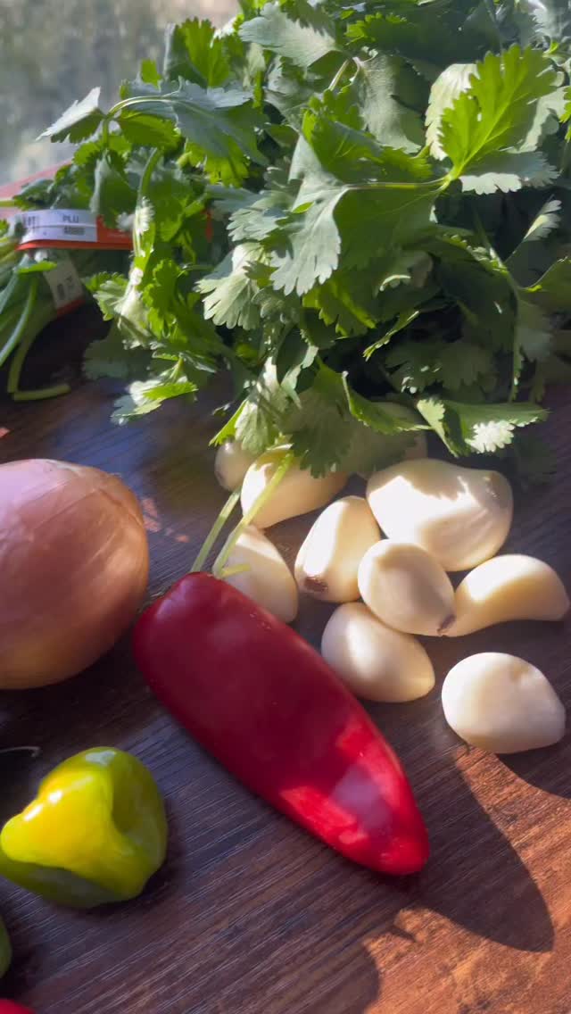 Let’s make a quick small batch of Puerto Rican Sofrito 🇵🇷 Ingredients ...