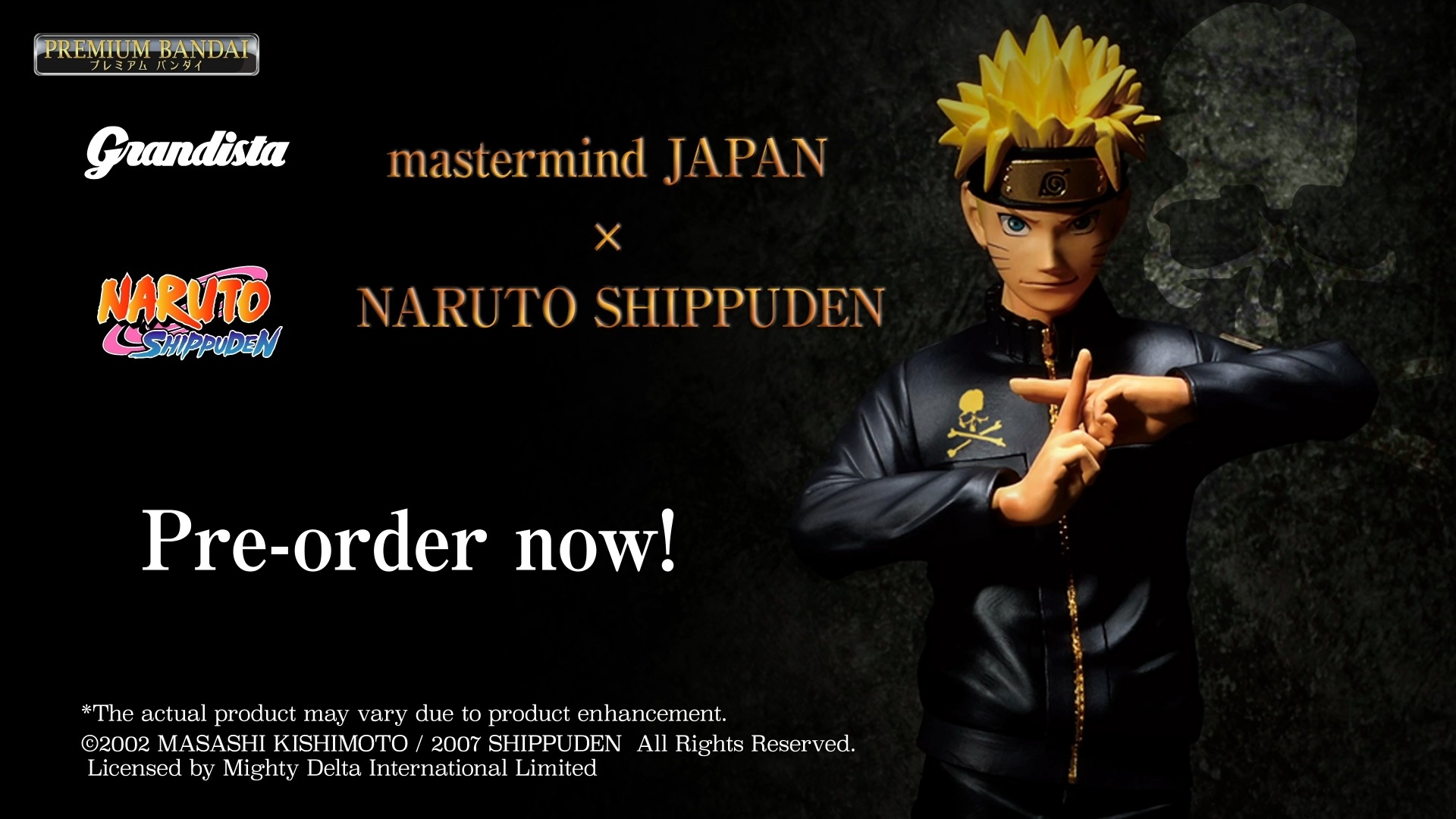 ?【PV RELEASE】mastermind JAPAN NARUTO SHIPPUDEN UZUMAKI NARUTO 