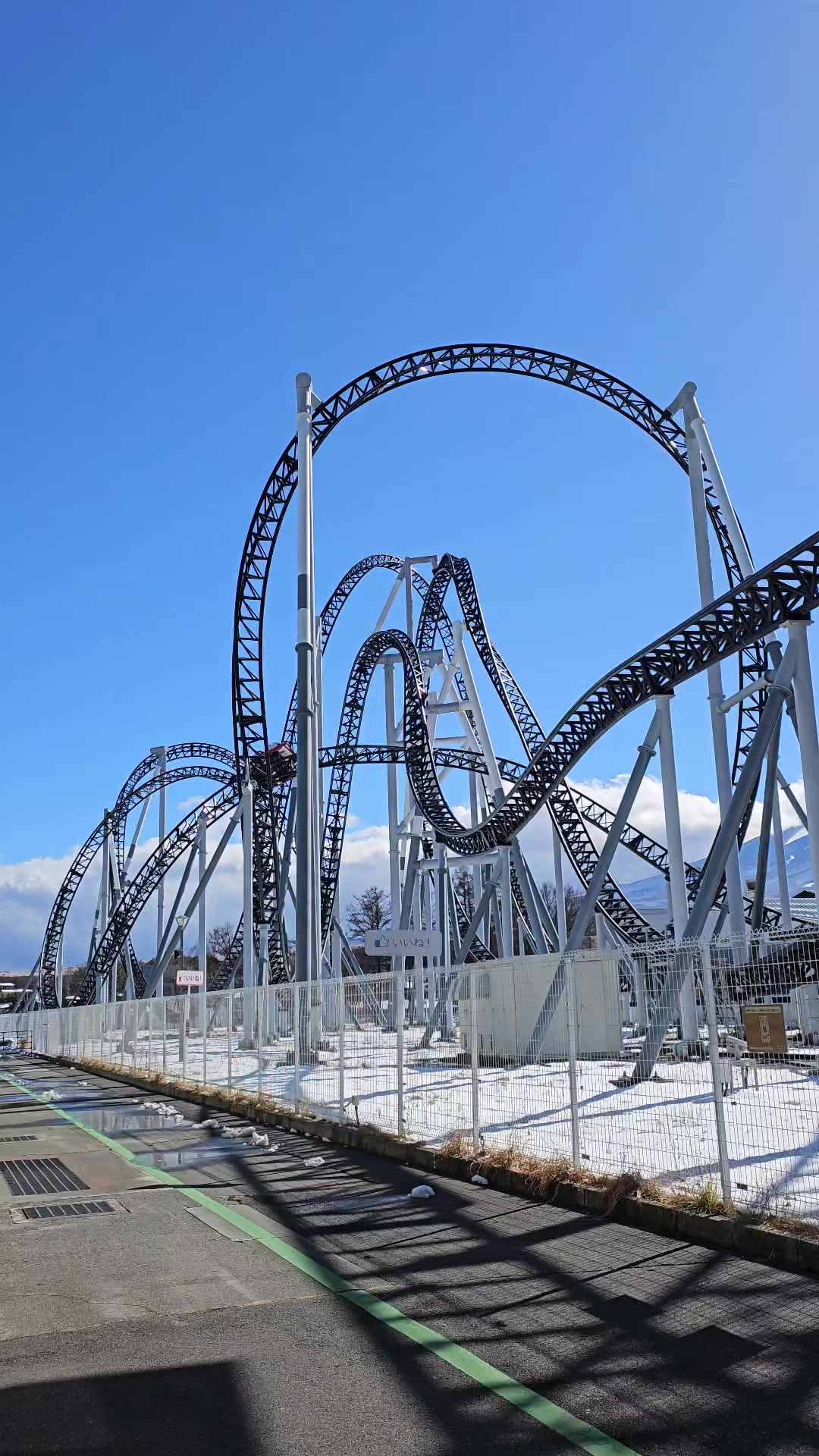 Takabisha at Fuji-Q Highland in Japan is the World's STEEPEST