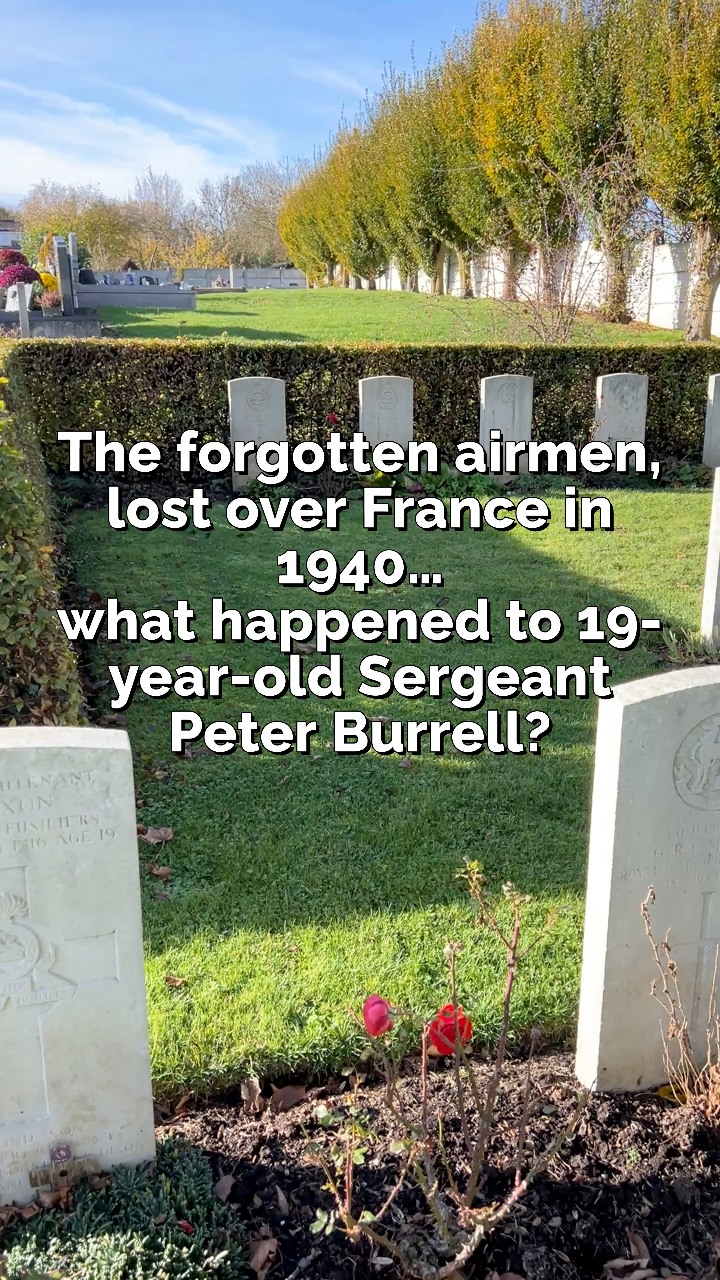 🌺 “Nineteen-Year-Old Airman — Lost Over France in 1940” — The Story of ...