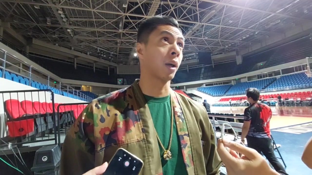 Arwind Santos would want to heal up completely first before rejoining ...