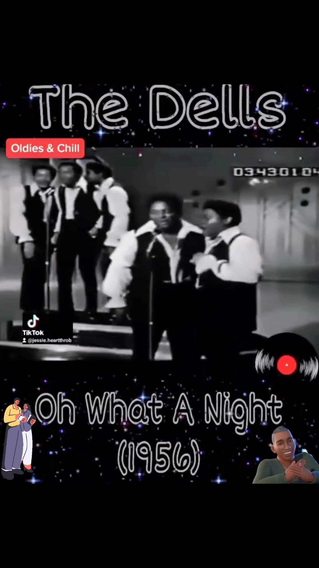 🎶 The Dells 🎶 Oh, what a night! ✨ Such an iconic harmony that