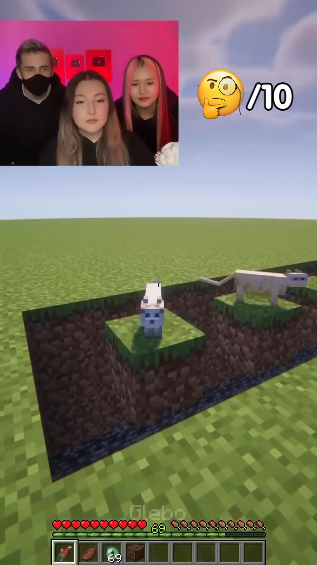 Wait for past lives🥹 148% #minecraft | Glebo | Facebook