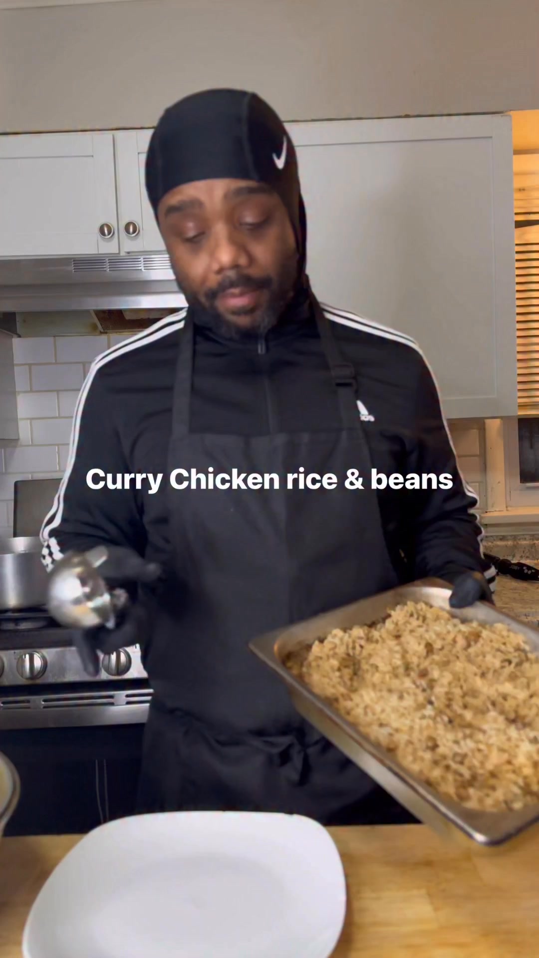 Curry Chicken rice and peas #fypシ゚viralシ #foodreels #familytime #curry ...