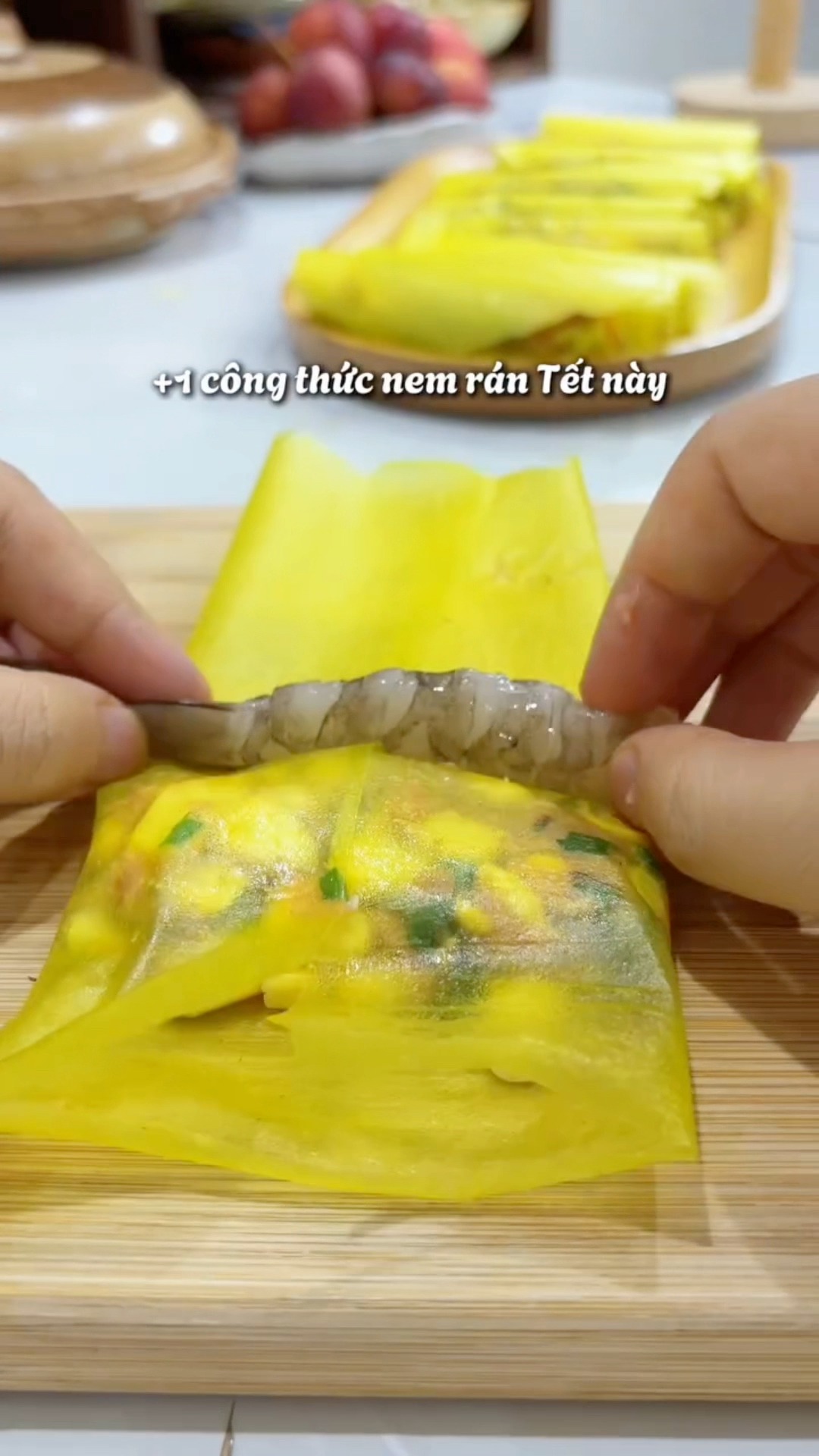 + 1 công thức nem rán Tết này #reelschallenge #videoreelsシ #reelsviralシ ...