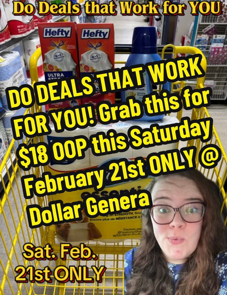 💸Do deals that work for YOU! Score this deal at Dollar General Saturday ...