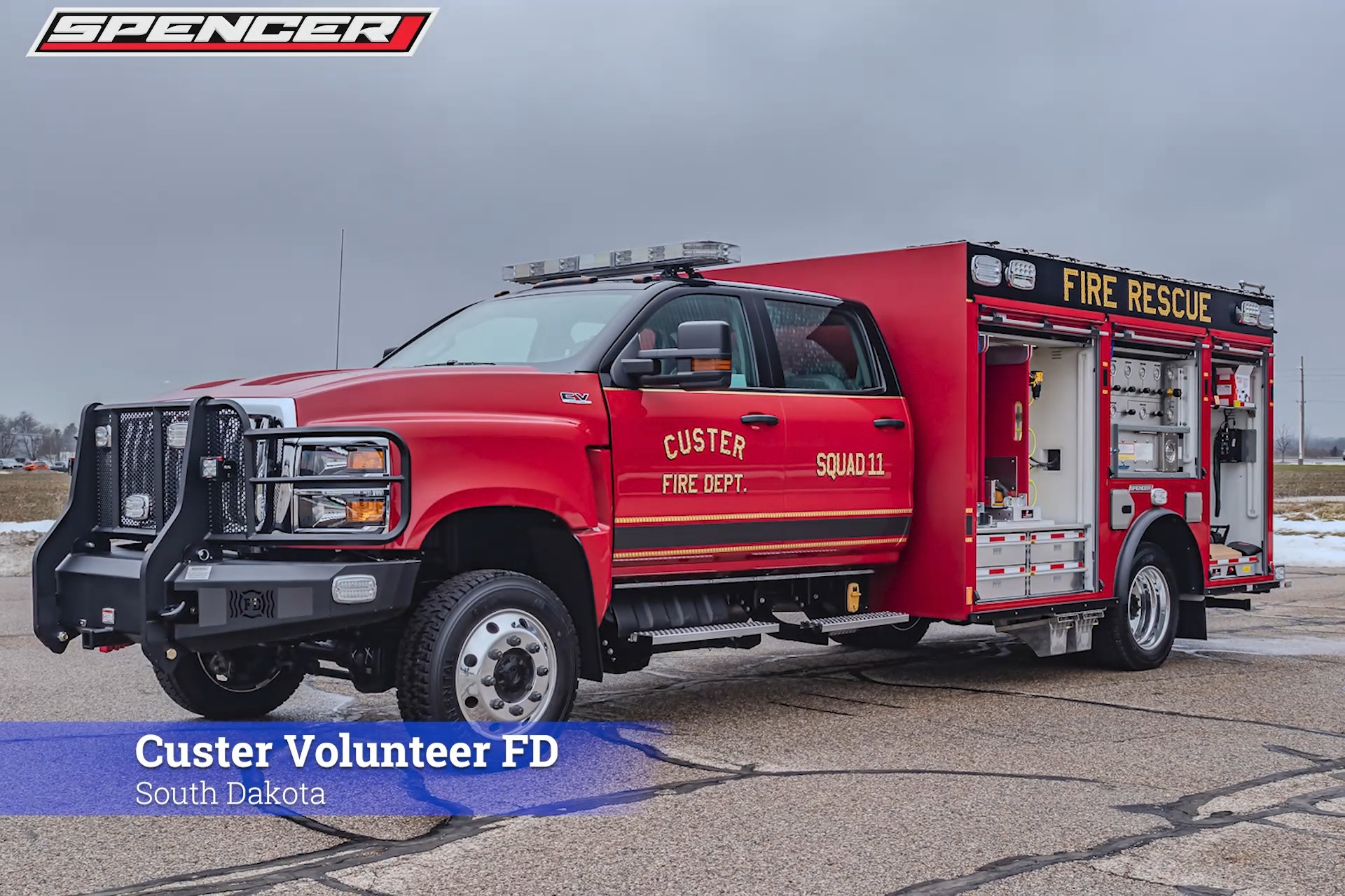 Delivery Spotlight!! Custer Volunteer Fire Department (SD) recently ...